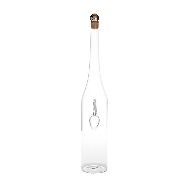 Geschenkflasche Glasherz Präsent 400ml