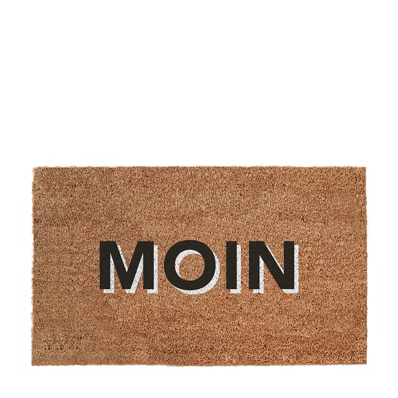 Eulenschnitt Kokos Fußmatte Moin