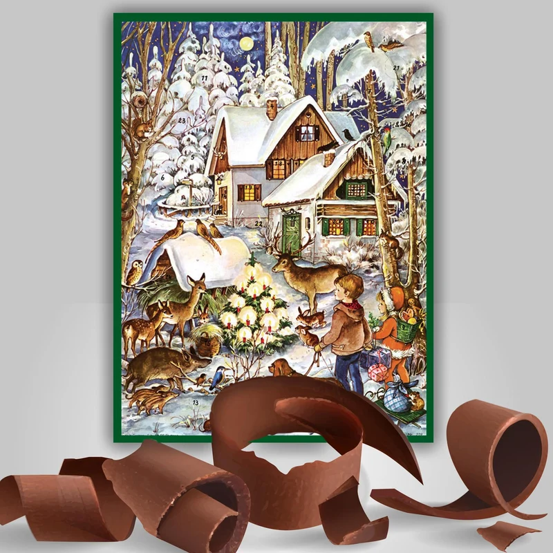 Chocolate Advent calendar “Winter Among the Animals”