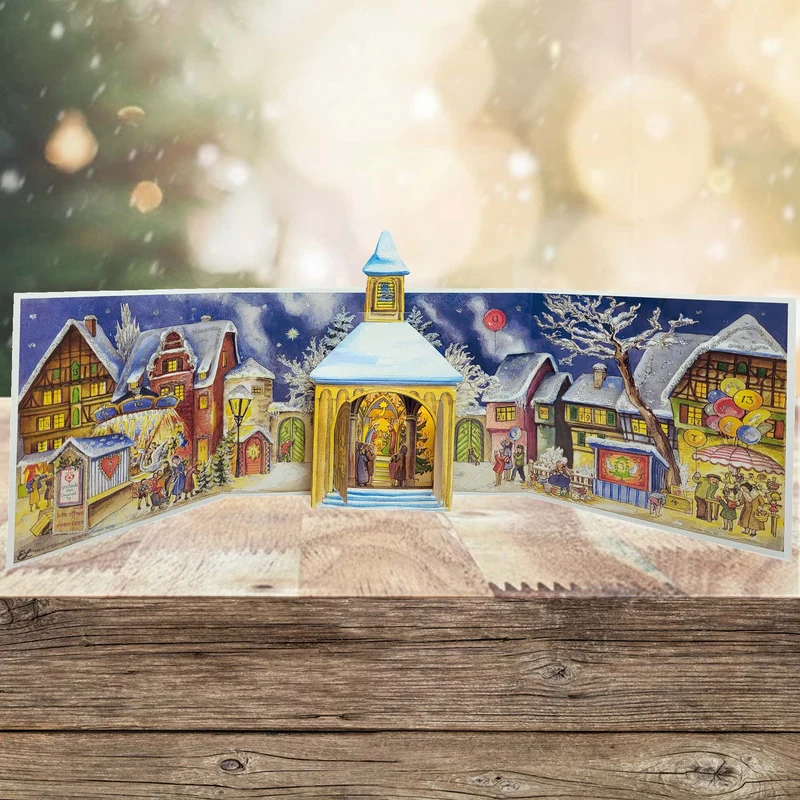 Panorama Advent calendar “Chapel Square”