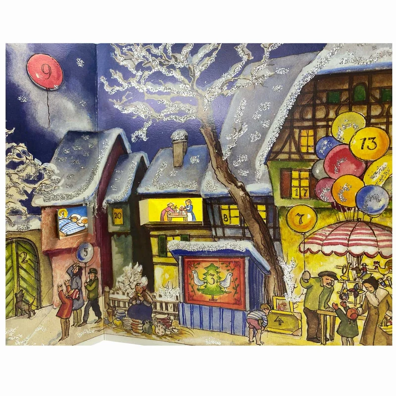 Panorama Advent calendar “Chapel Square”