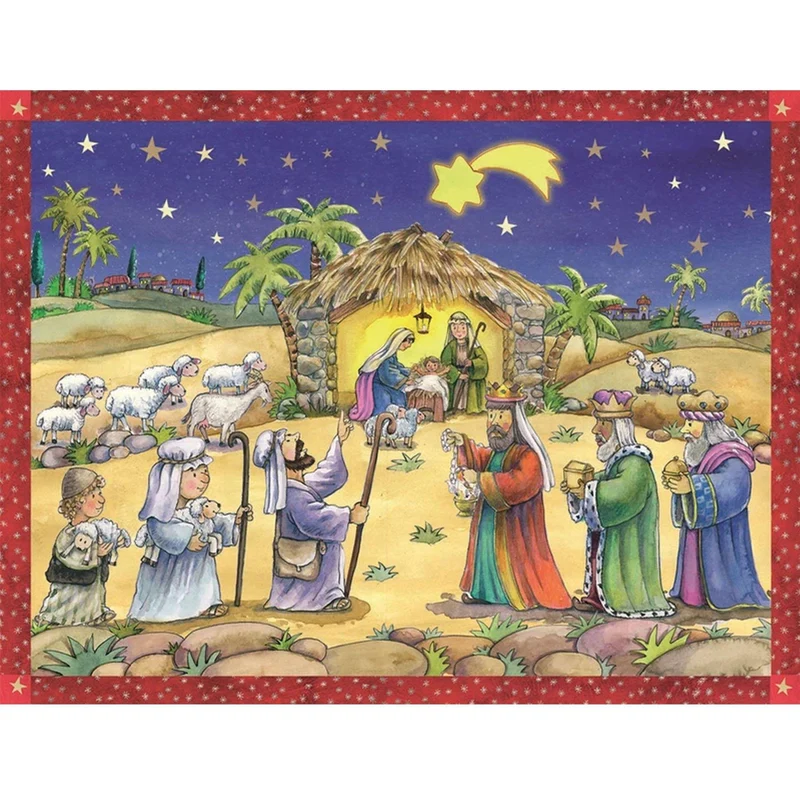 Advent calendar “And They Follow the Star”