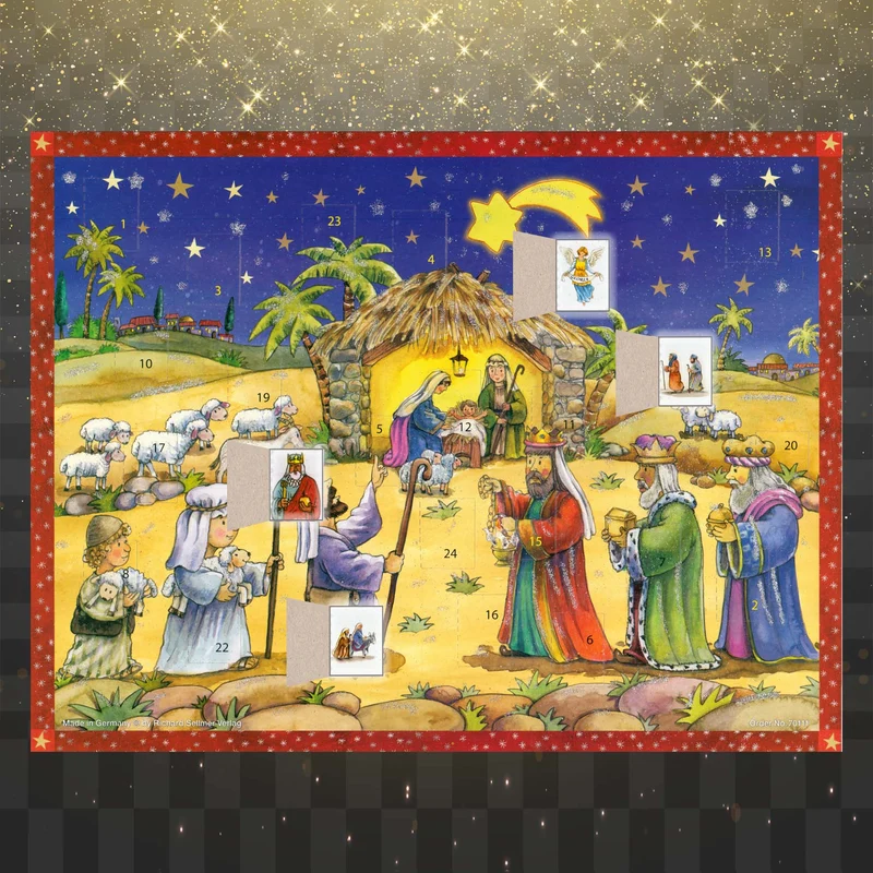 Advent calendar “And They Follow the Star”