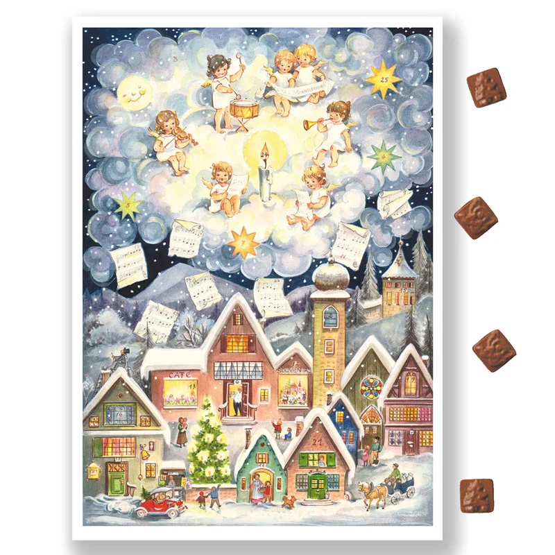 Chocolate advent calendar “Angels’ Concert”