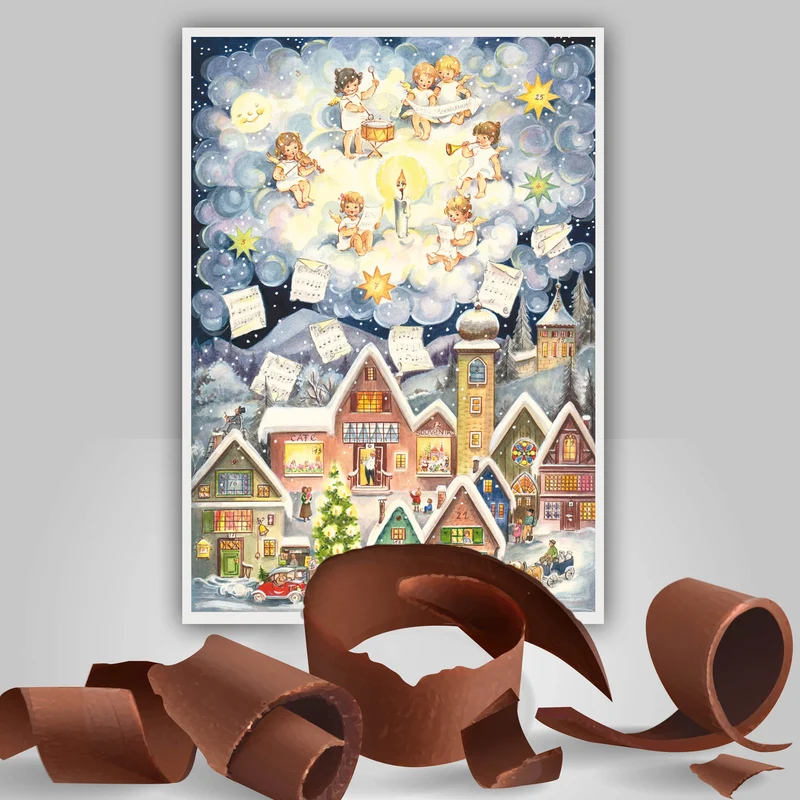 Chocolate advent calendar “Angels’ Concert”