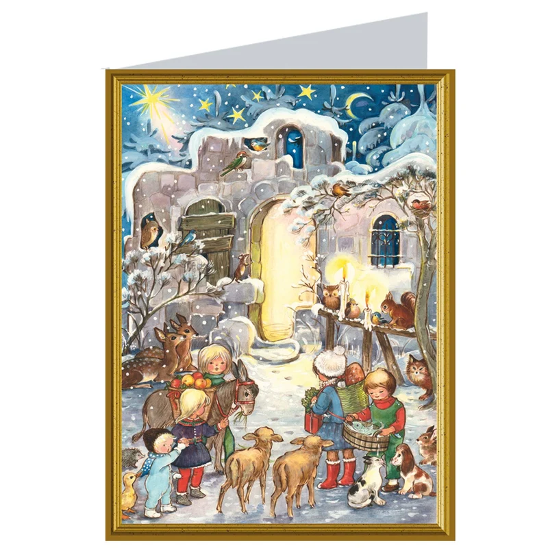 Christmas card “Come Along!”