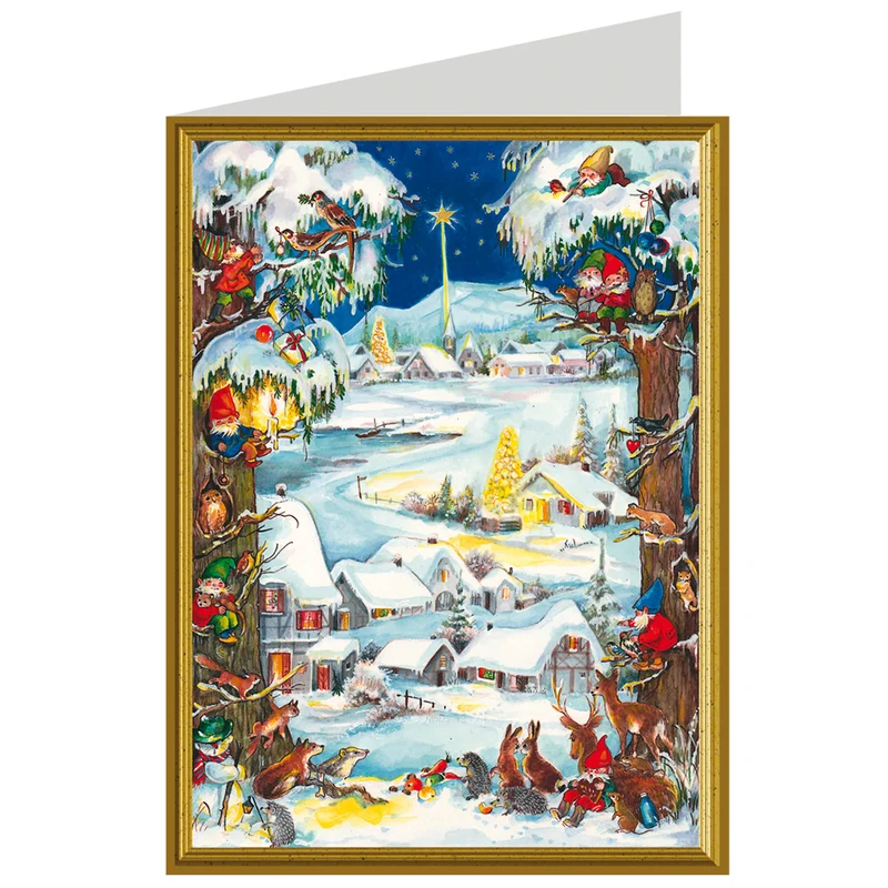 Christmas card “Christmas with the Dwarfs”