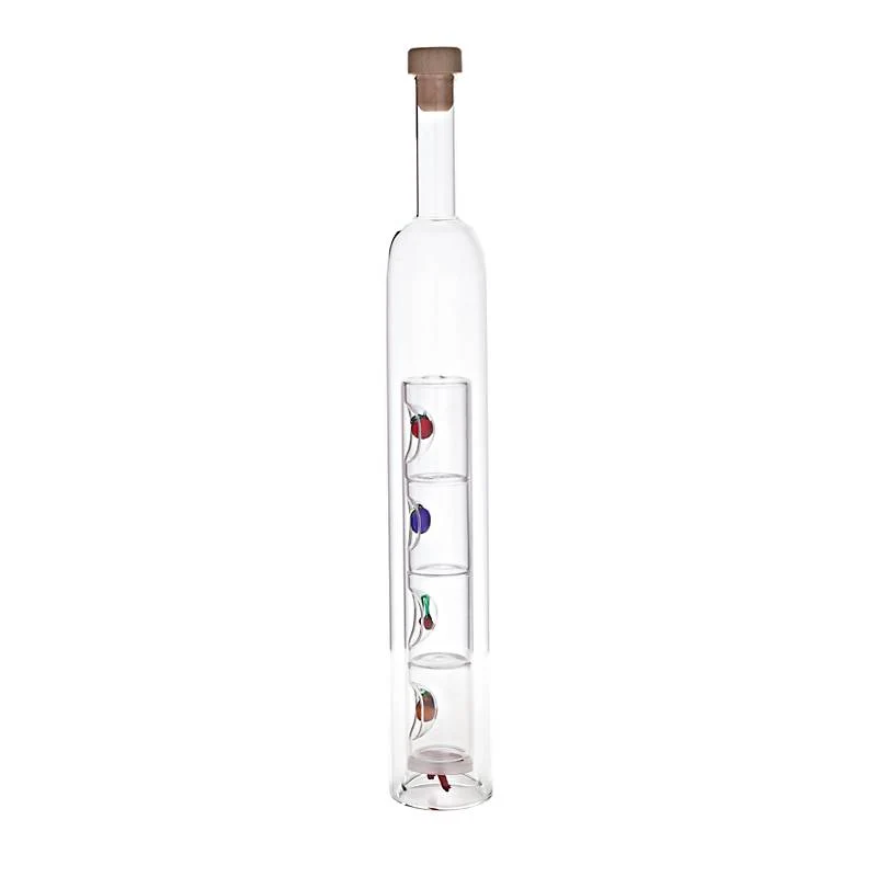 Geschenkflasche Früchte Flasche mit Gläsern 375ml