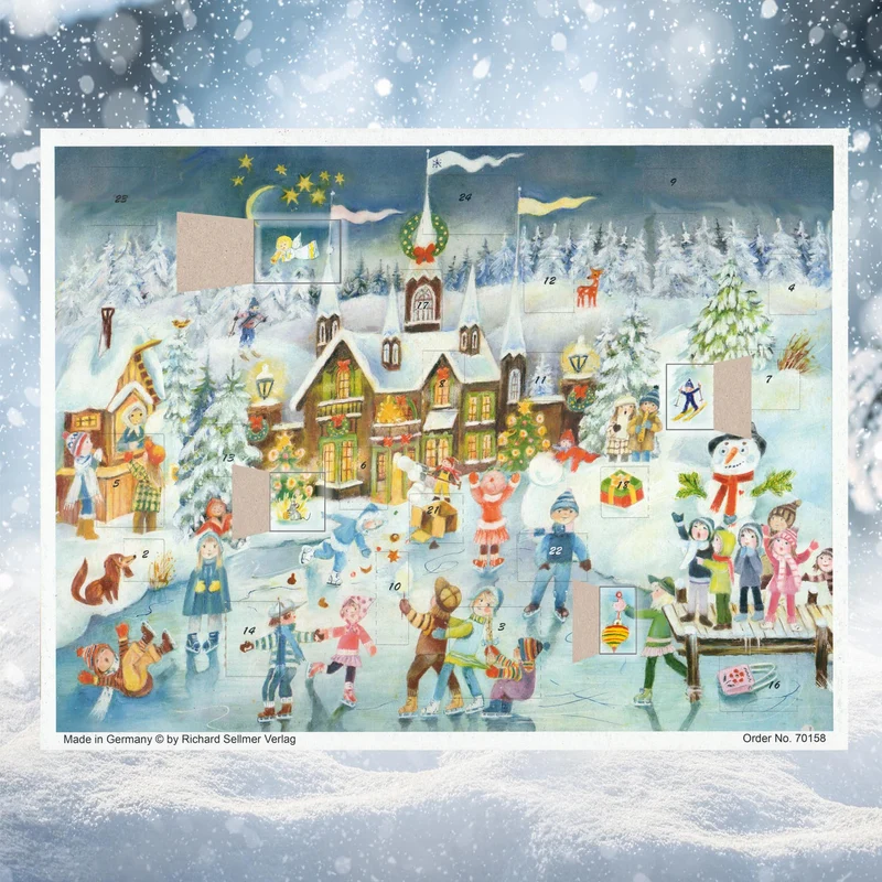 Advent calendar “Skating Fun at the Palace”