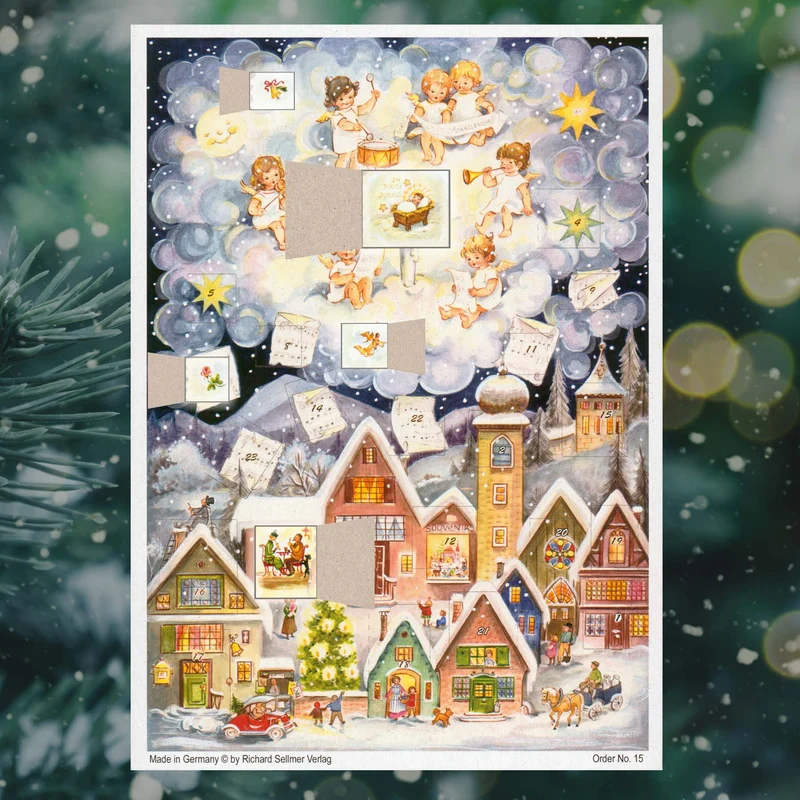 A4 Advent calendar “Angels’ Concert”