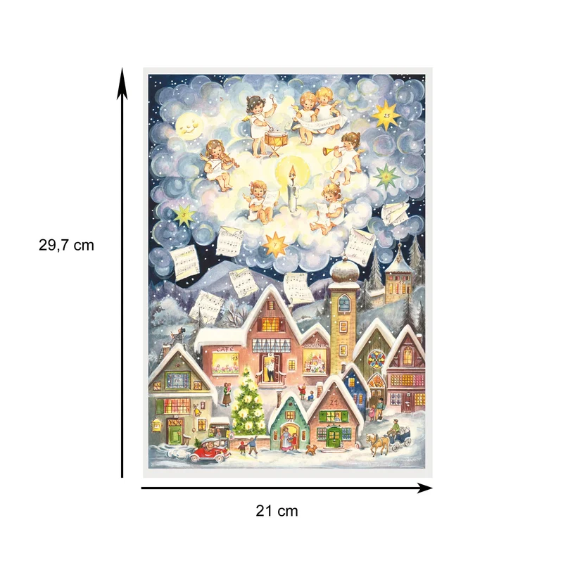 A4 Advent calendar “Angels’ Concert”