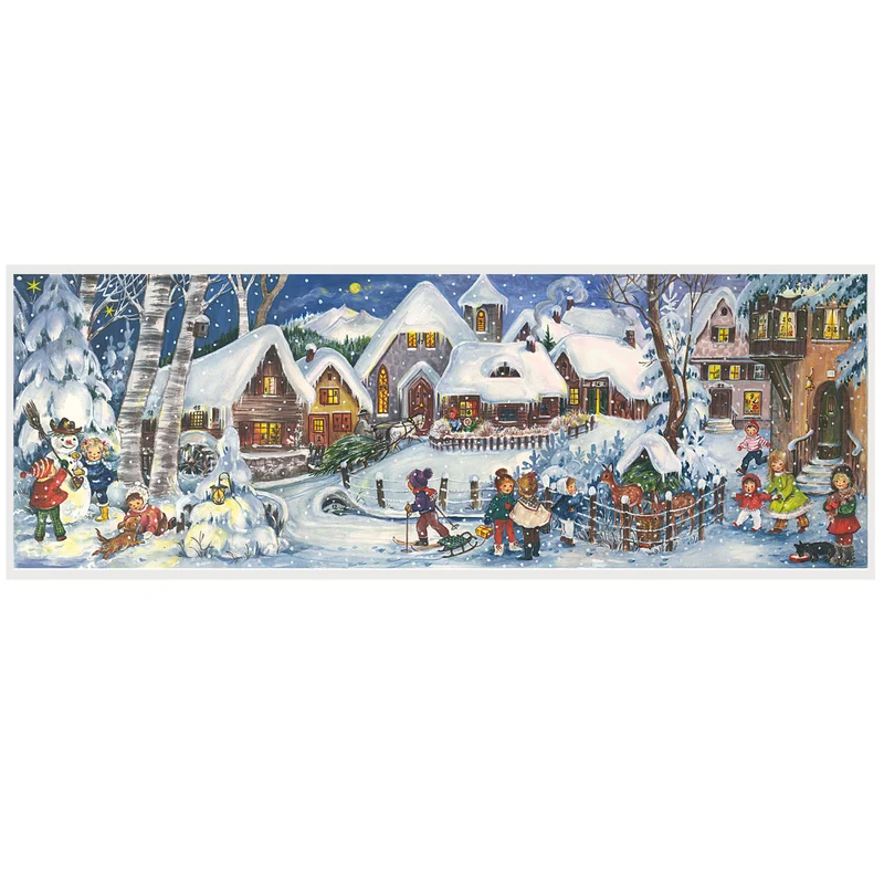 Panorama advent calendar “It’s Snowing!”