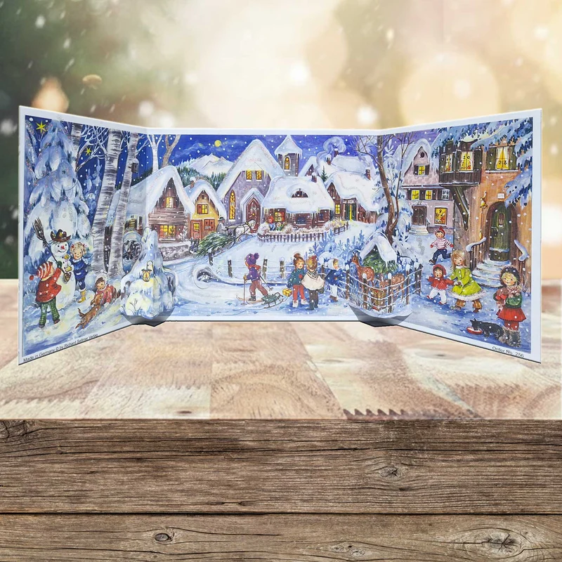 Panorama advent calendar “It’s Snowing!”