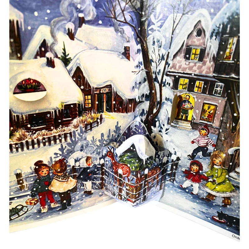 Panorama advent calendar “It’s Snowing!”