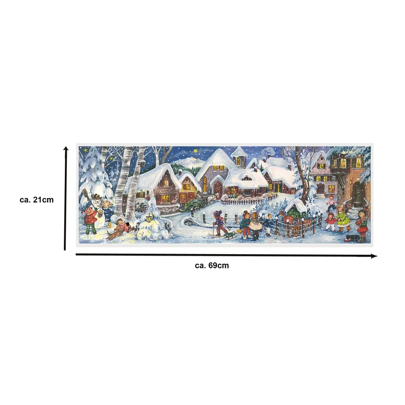 Panorama advent calendar “It’s Snowing!”