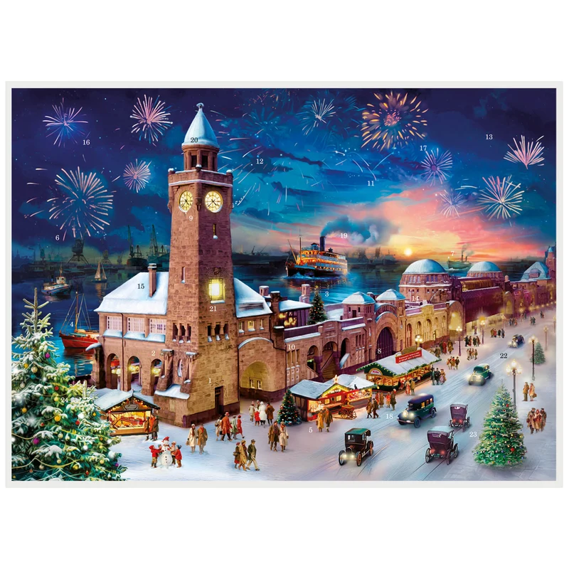 Advent calendar “Hamburg Landungsbrücken”