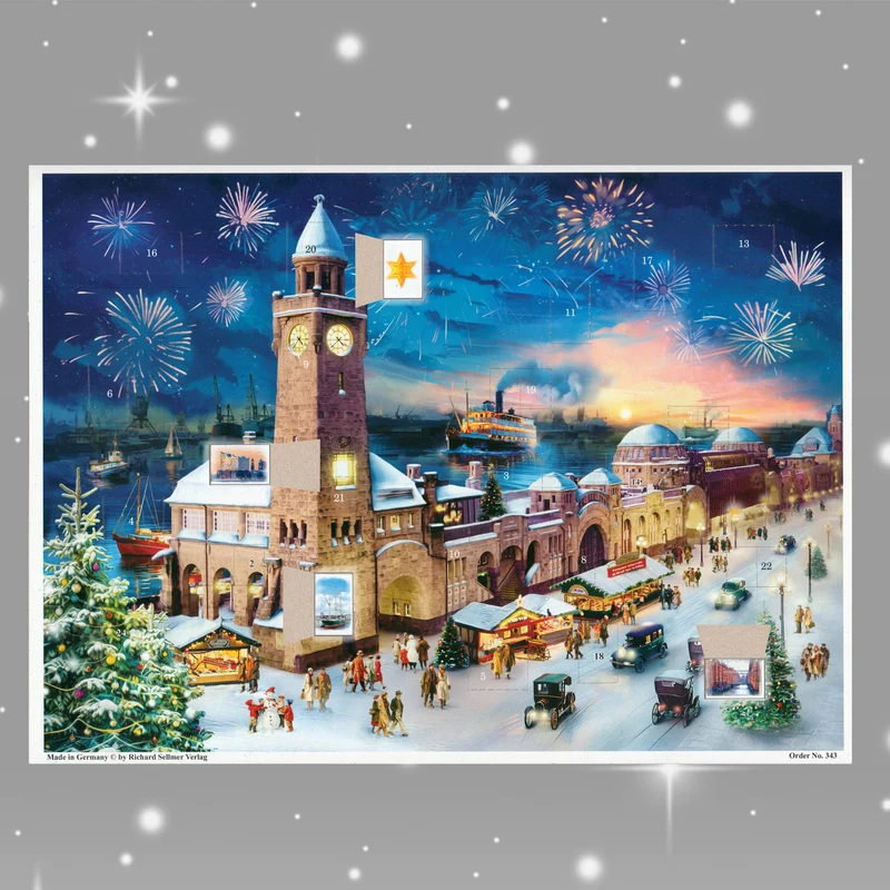 Advent calendar “Hamburg Landungsbrücken”