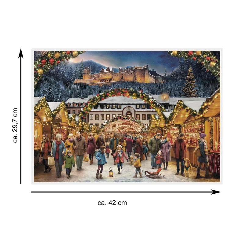 Advent calendar “Heidelberg Castle”