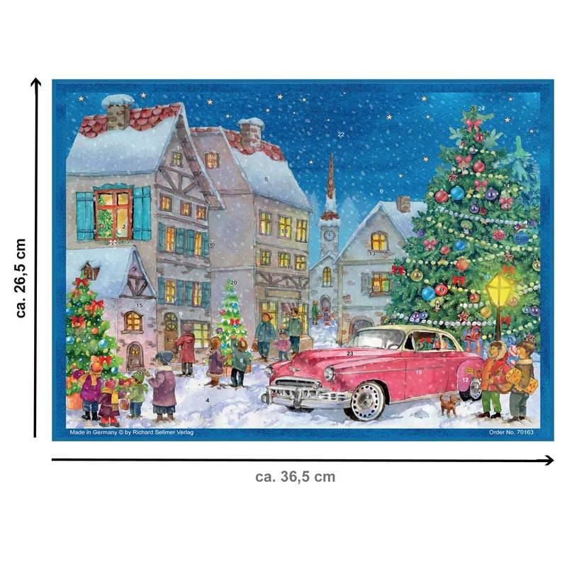 Advent calendar “To the Celebration in a Classic Car”