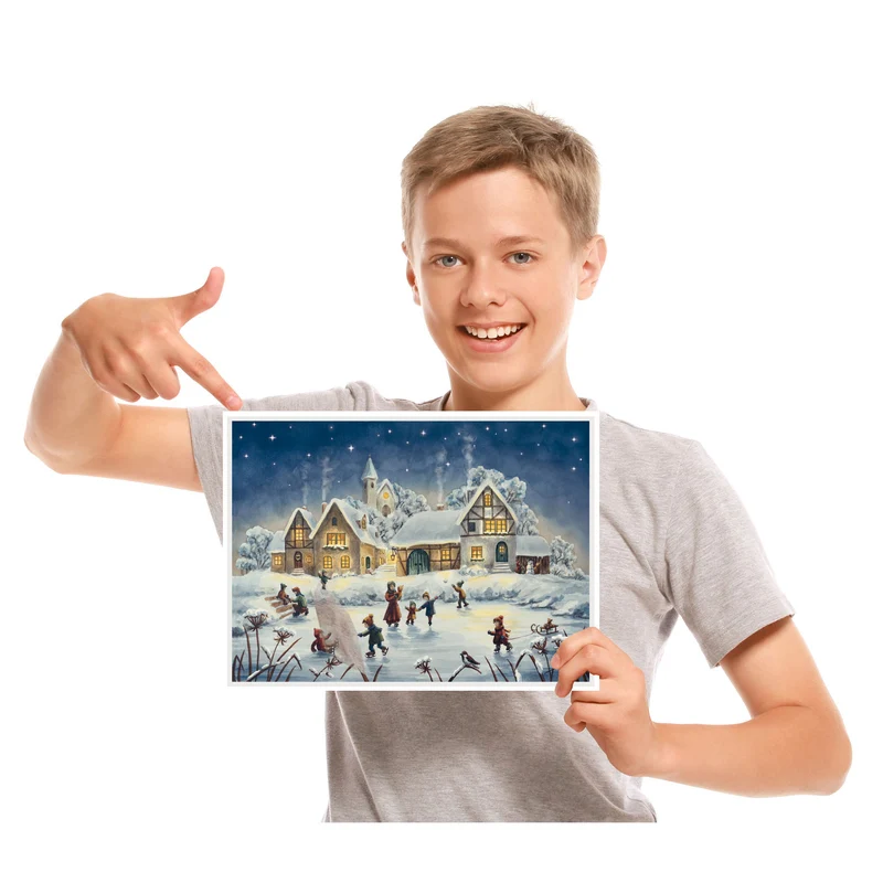 Advent calendar “Skating Fun”