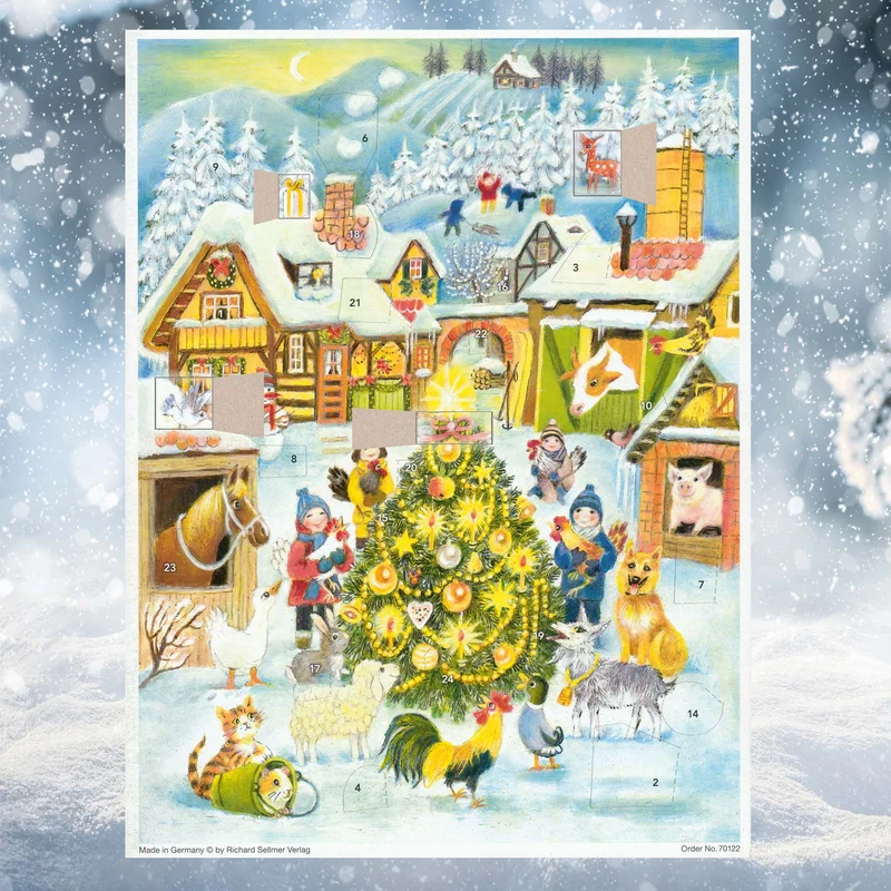 Advent calendar “Christmas on the Farm”