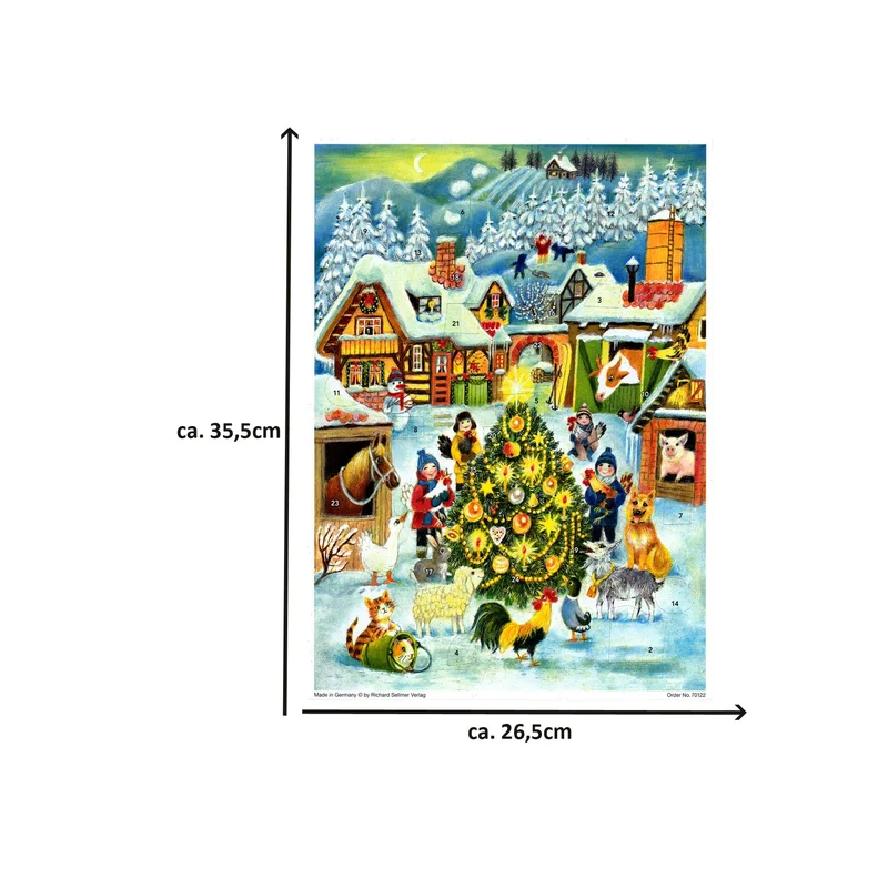 Advent calendar “Christmas on the Farm”