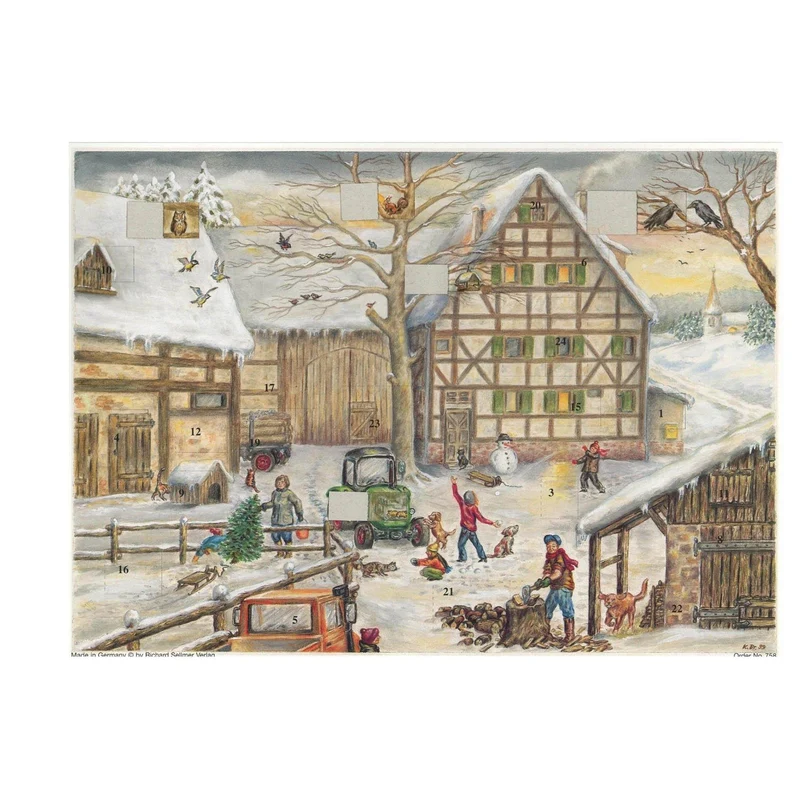 Advent calendar “Winter on the Farm”