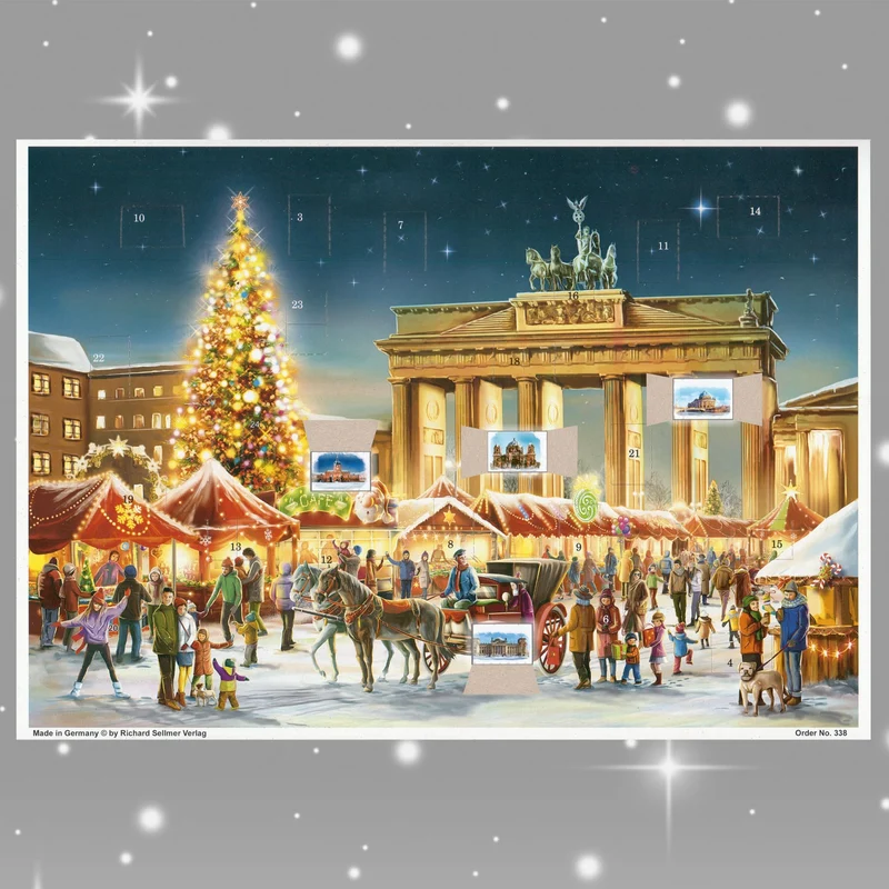 Advent calendar “Berlin Brandenburg Gate”