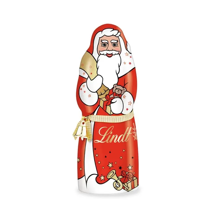 Lindt Weihnachtsmann Vollmilch-Schokolade – 33er Pack (33 × 70g)