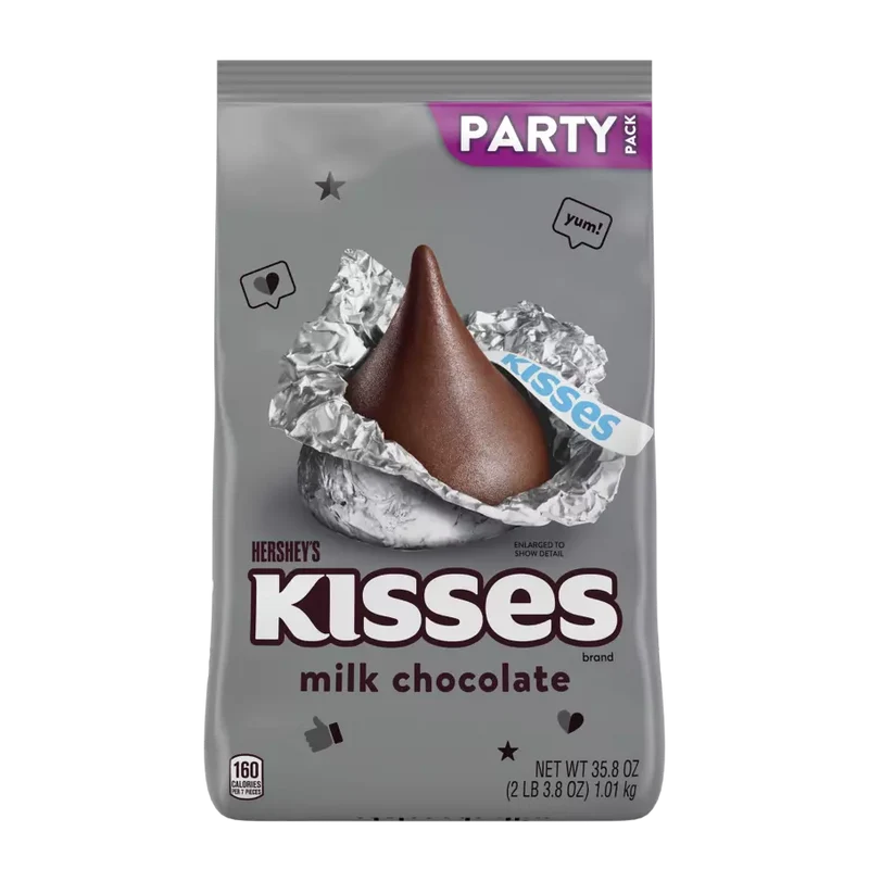 Hershey's Kisses Milk Chocolate 1.01Kg