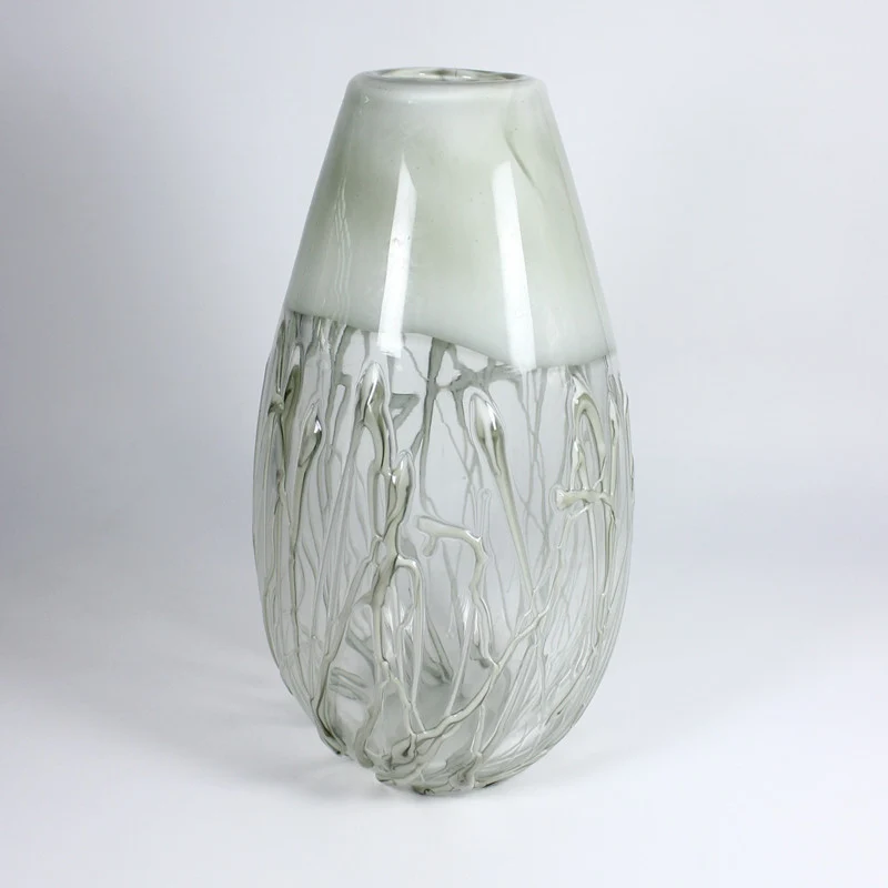 Glasvase Swan 33,5cm