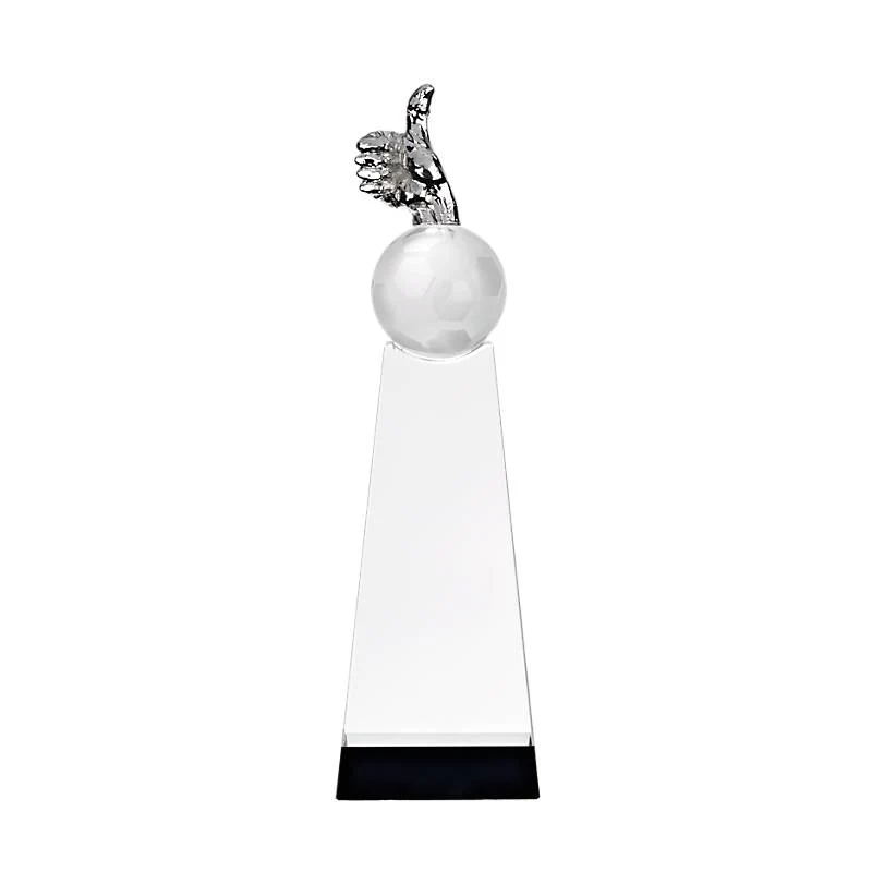 Fußballtrophäe Daumen hoch Pokal 20 cm