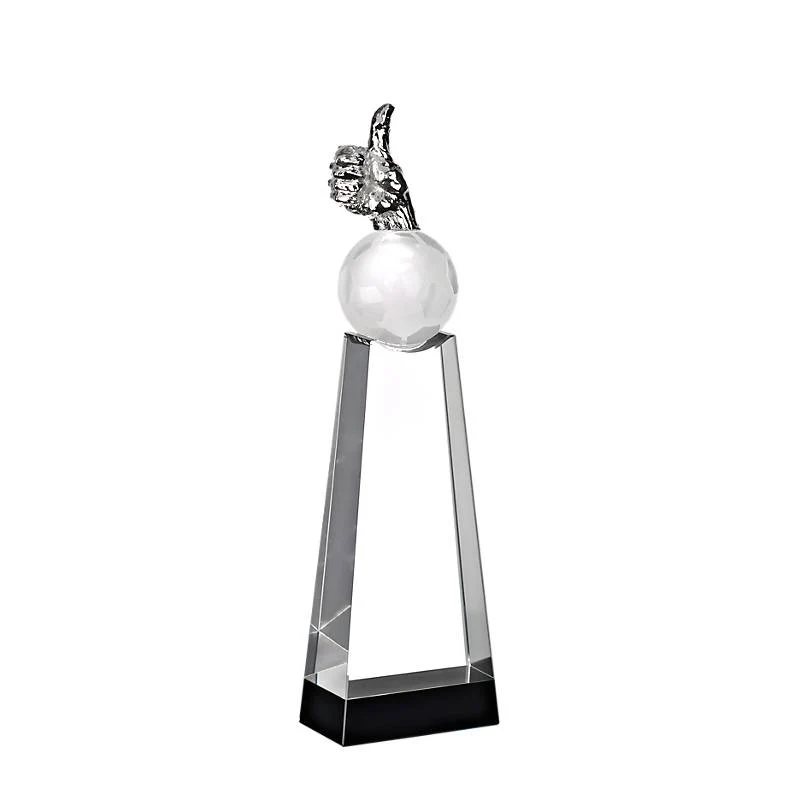 Fußballtrophäe Daumen hoch Pokal 20 cm