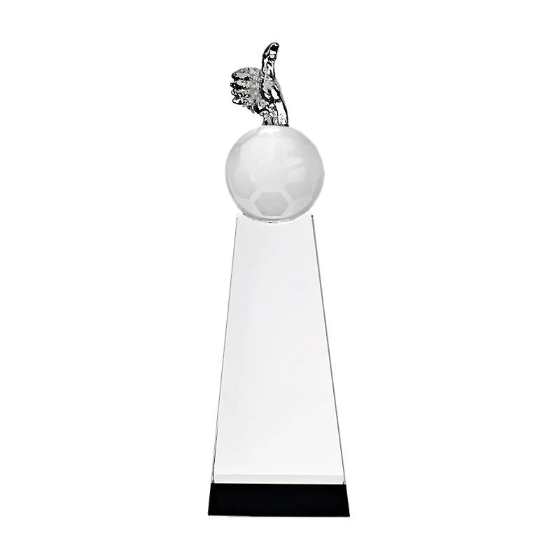 Fußballtrophäe Daumen hoch Pokal 23 cm
