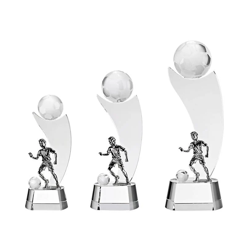 Fußballtrophäe Fußballstar Pokal 17cm