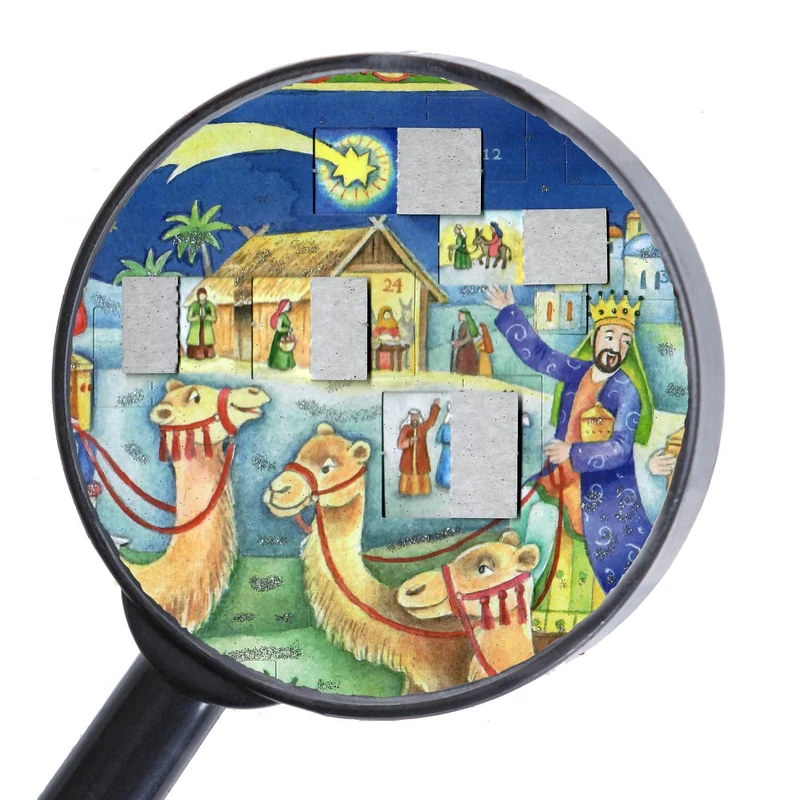 Advent calendar “The Three Wise Men Bring Gifts”