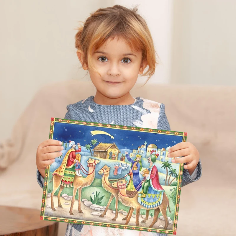 Advent calendar “The Three Wise Men Bring Gifts”
