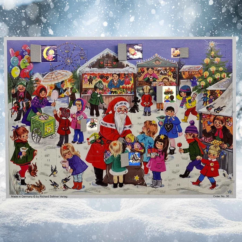 A4 Advent calendar “Christmas Fair”