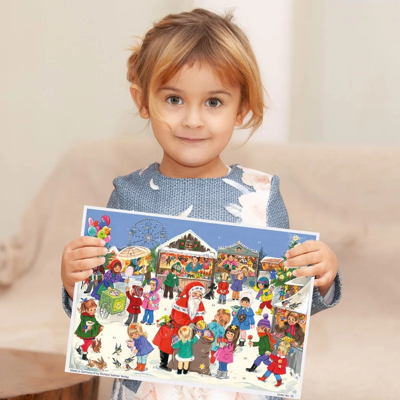 A4 Advent calendar “Christmas Fair”