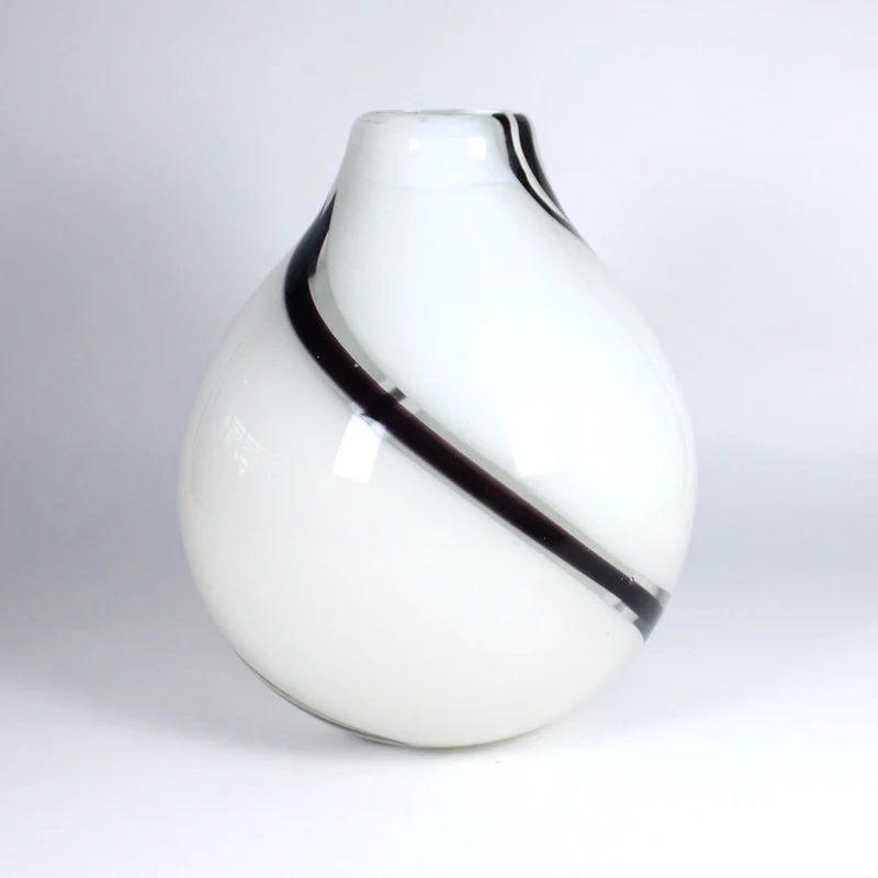 Kugelvase Black & White 26cm