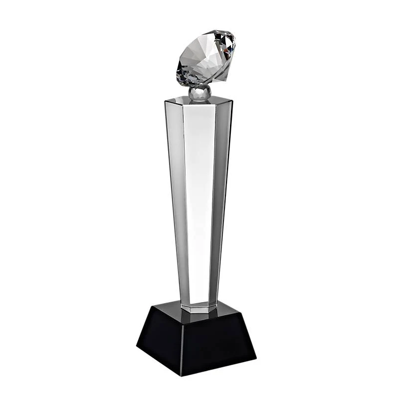Glastrophäe Pollux Pokal 28cm