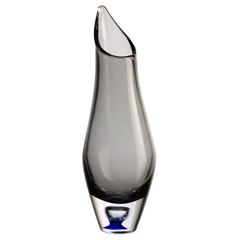 Vase Calla 33cm, grau