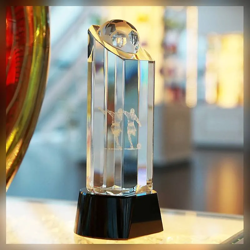 Fußballtrophäe Goalgetter Pokal 18cm