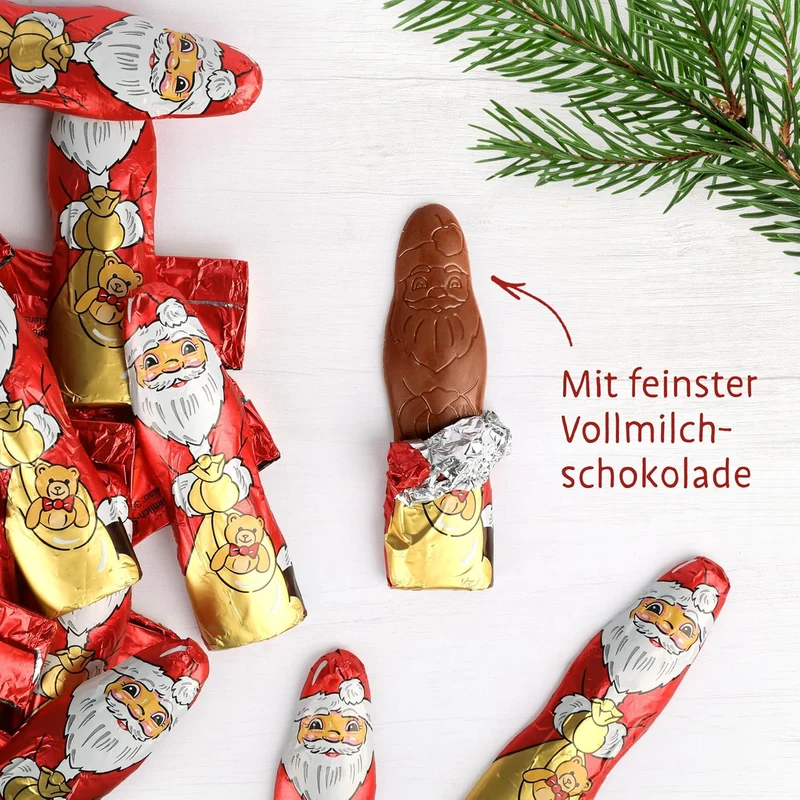 Riegelein Massiv-Weihnachtsmann groß 812,5g