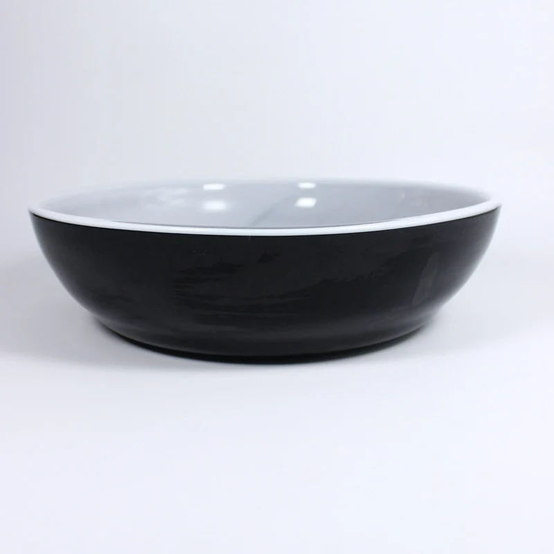 Glasschale Black & White Gala 31cm