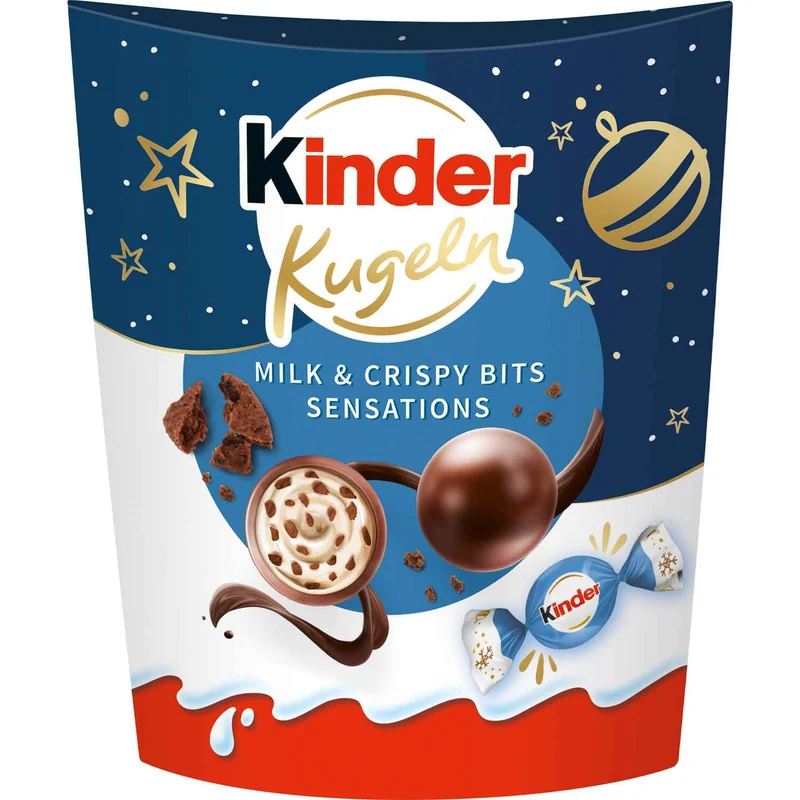 kinder Kugeln Milk & Crispy Bits Sensations 90g