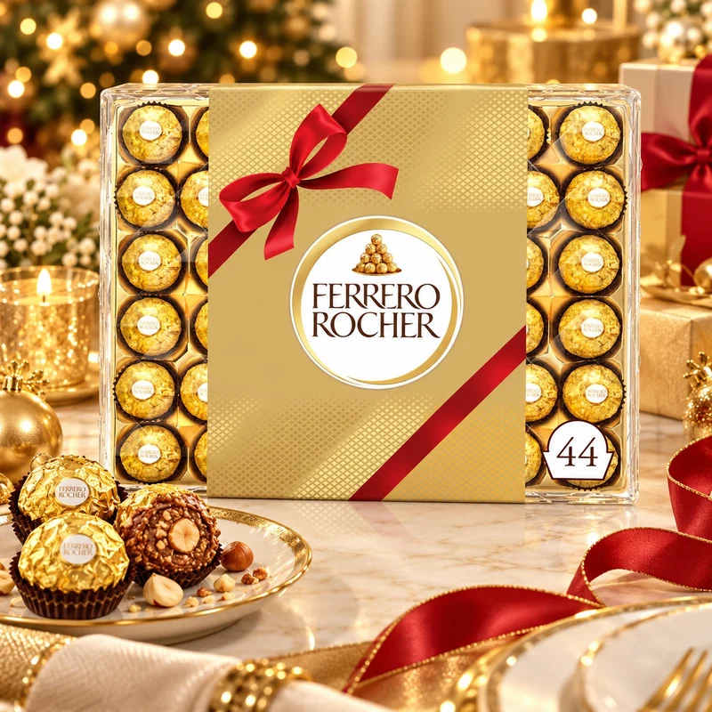 Ferrero Rocher Pralinen Geschenkbox 44er