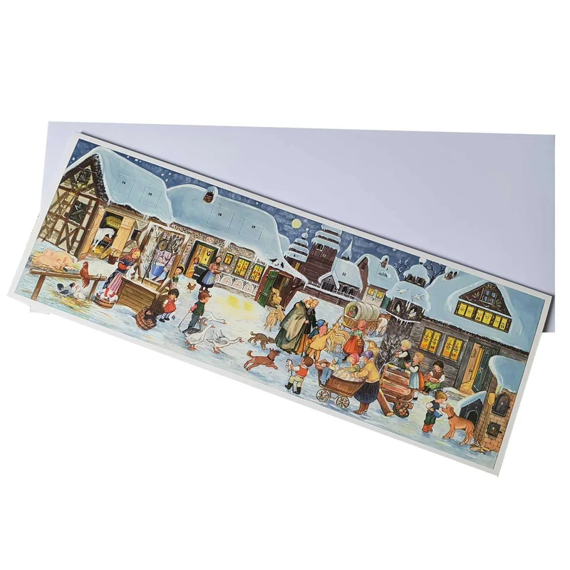 Postcard Advent calendar “Winter in the Countryside”