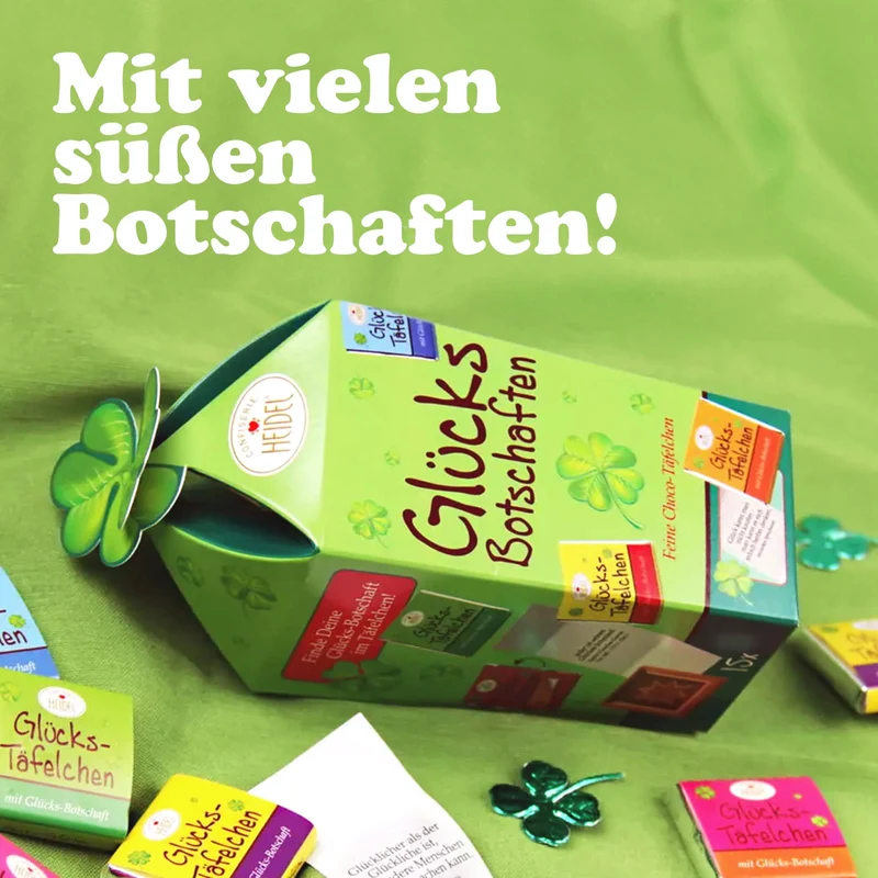 Heidel Glücksbotschaften 75g