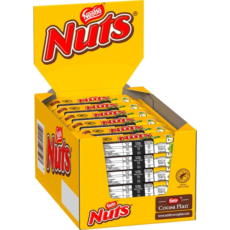 Nuts Schokoriegel 24x42g